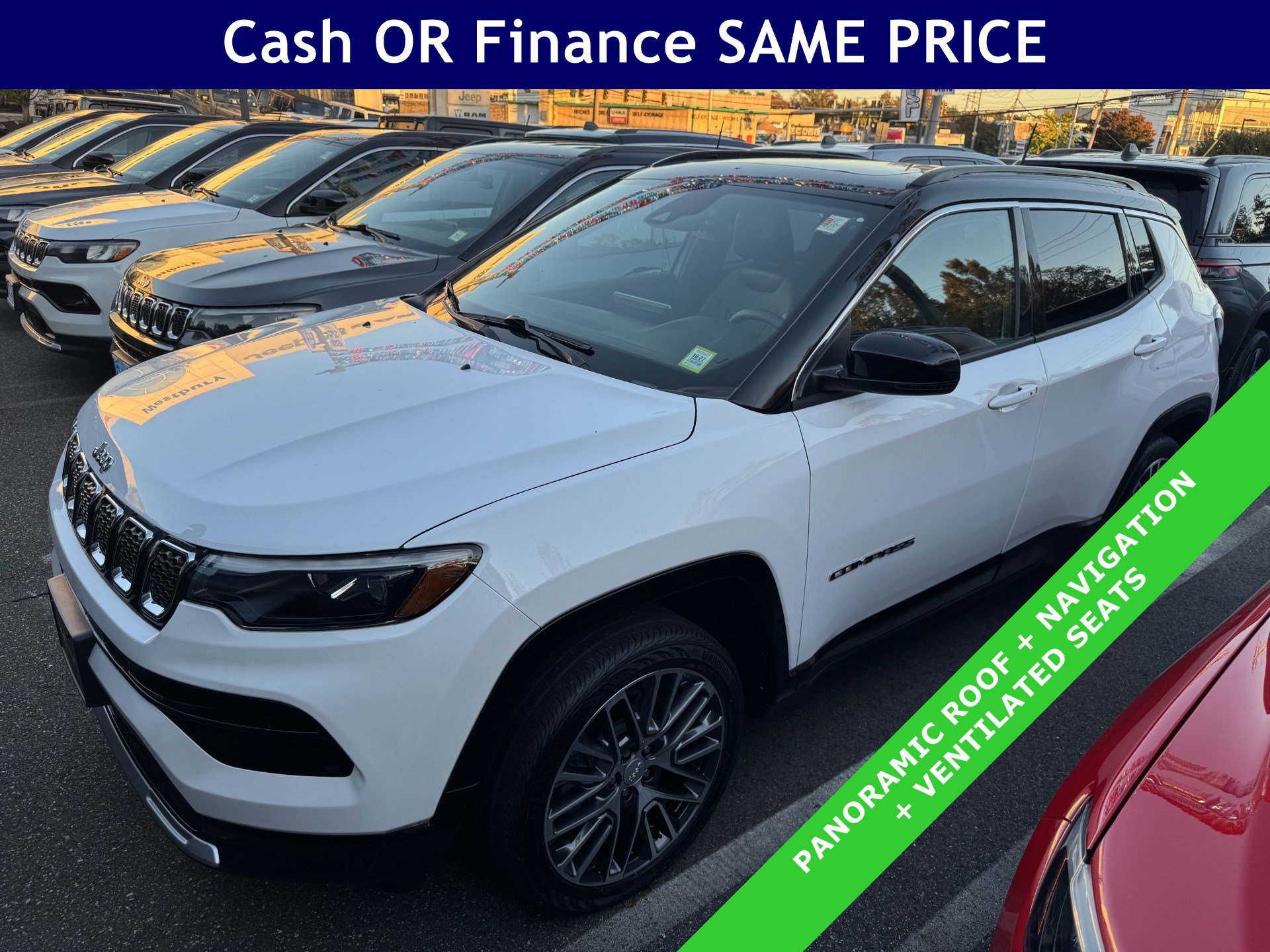 Certified 2023 Jeep Compass Limited w/ Elite Group AWD/4WD image 12
