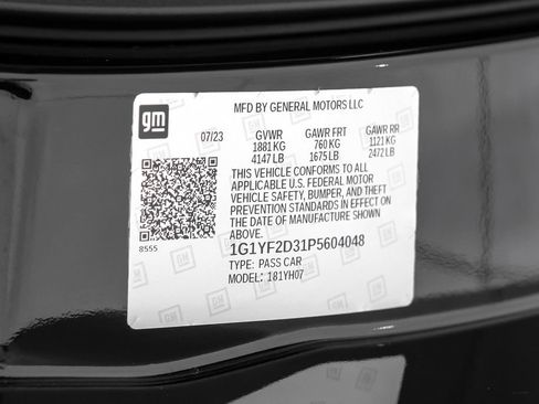 Used 2023 Chevrolet Corvette Z06 w/ Engine Appearance Package image 56