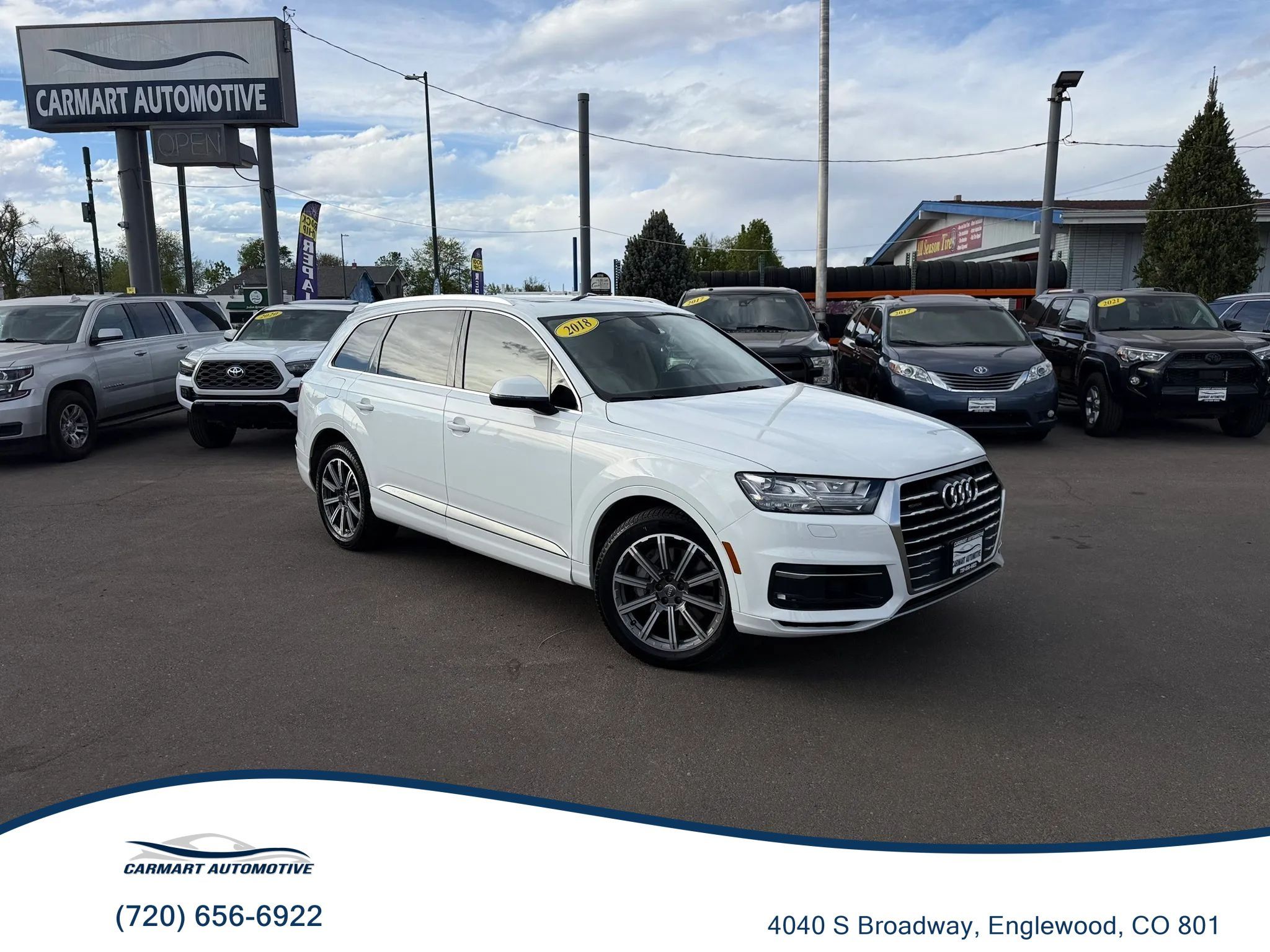 Used 2018 Audi Q7 3.0T Premium Plus w/ Premium Plus Package AWD/4WD image 1