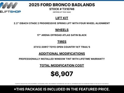 Used 2025 Ford Bronco Badlands