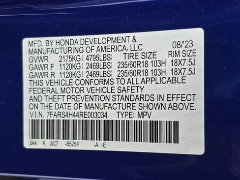 Certified 2024 Honda CR-V EX image 35