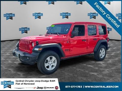 Certified 2022 Jeep Wrangler Unlimited Sport w/ Sun And Sound Package