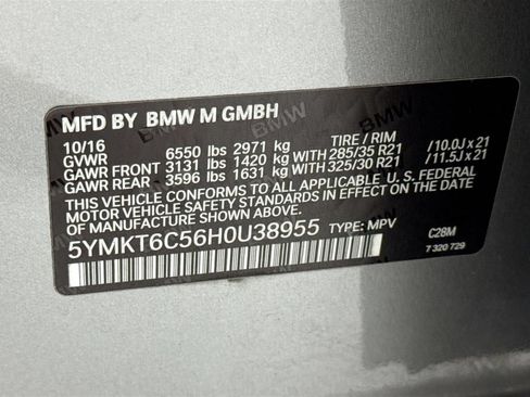 Used 2017 BMW X5 M AWD/4WD image 34