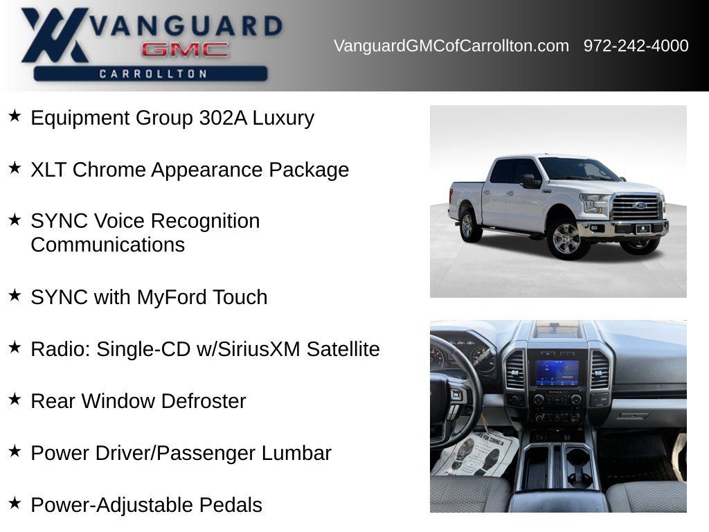 Used 2015 Ford F150 XLT w/ Equipment Group 302A Luxury RWD image 6