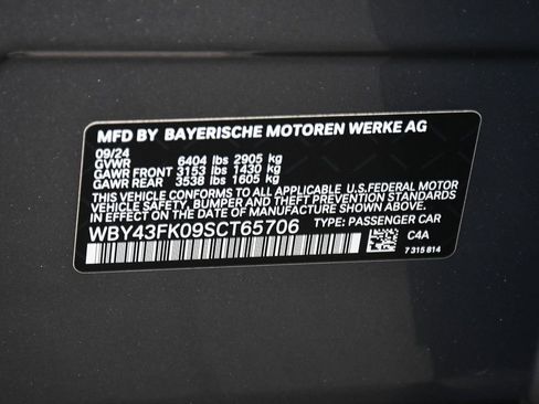 Used 2025 BMW i5 M60 w/ Executive Package AWD/4WD image 23