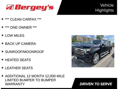 Used 2022 Chevrolet Silverado 1500 High Country w/ High Country Premium Package image 4