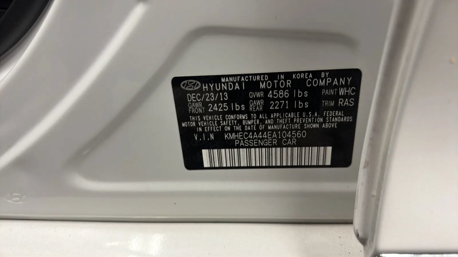 Used 2014 Hyundai Sonata Limited w/ Panoramic Sunroof Package 02 FWD image 25