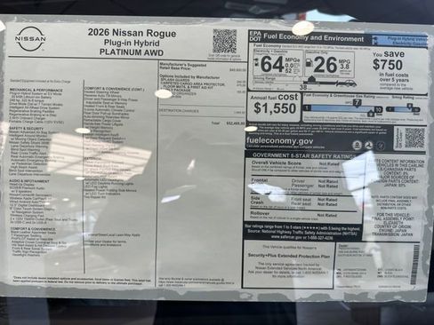 New 2026 Nissan Rogue Platinum image 8