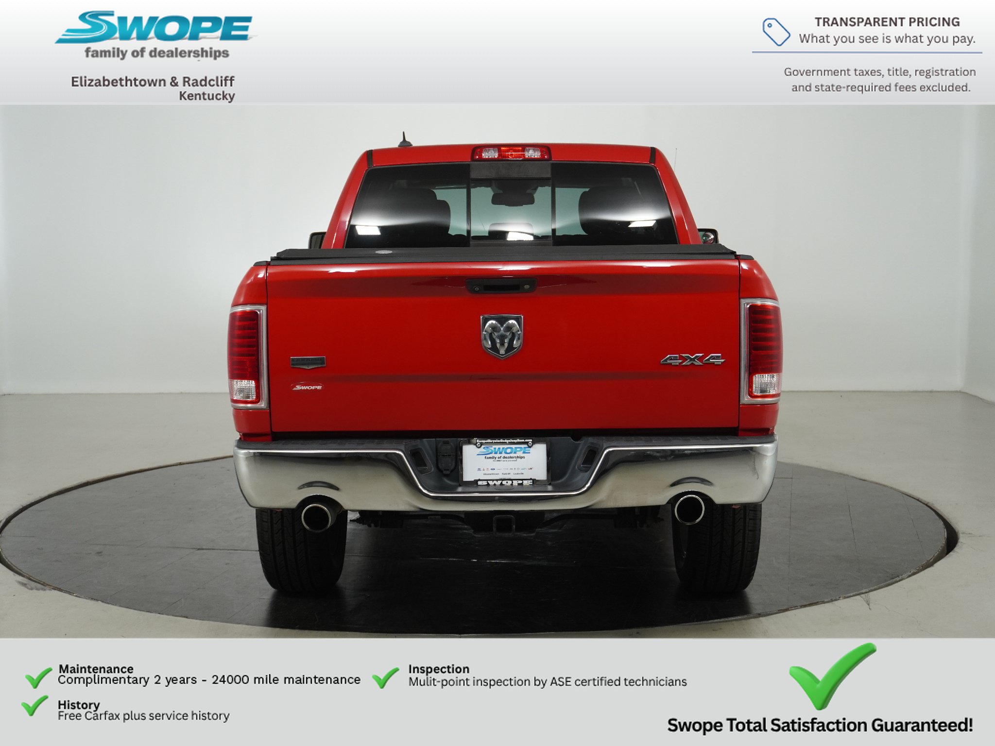 Used 2015 RAM 1500 Laramie w/ Convenience Group AWD/4WD image 4