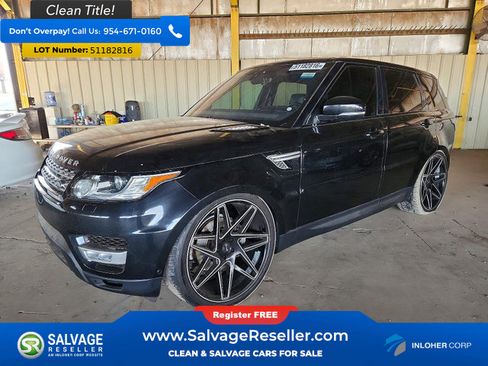 Used 2017 Land Rover Range Rover Sport HSE AWD/4WD image 1