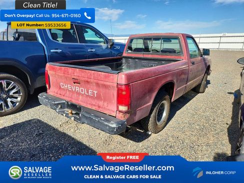 Used 1993 Chevrolet S10 Pickup 2WD Regular Cab image 4