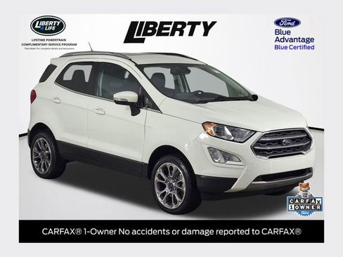 Certified 2022 Ford EcoSport Titanium w/ Interior Protection Package image 1