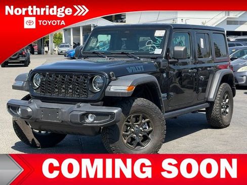 Used 2025 Jeep Wrangler Unlimited Sport S 4xe AWD/4WD image 1
