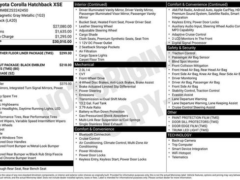 Used 2025 Toyota Corolla XSE FWD image 5