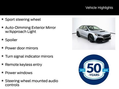 Used 2022 Subaru WRX Limited w/ Popular Package #2 AWD/4WD image 21