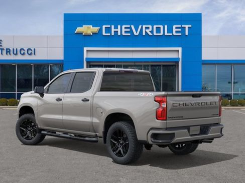 New 2026 Chevrolet Silverado 1500 Custom w/ Turbomax Blackout Package AWD/4WD image 3