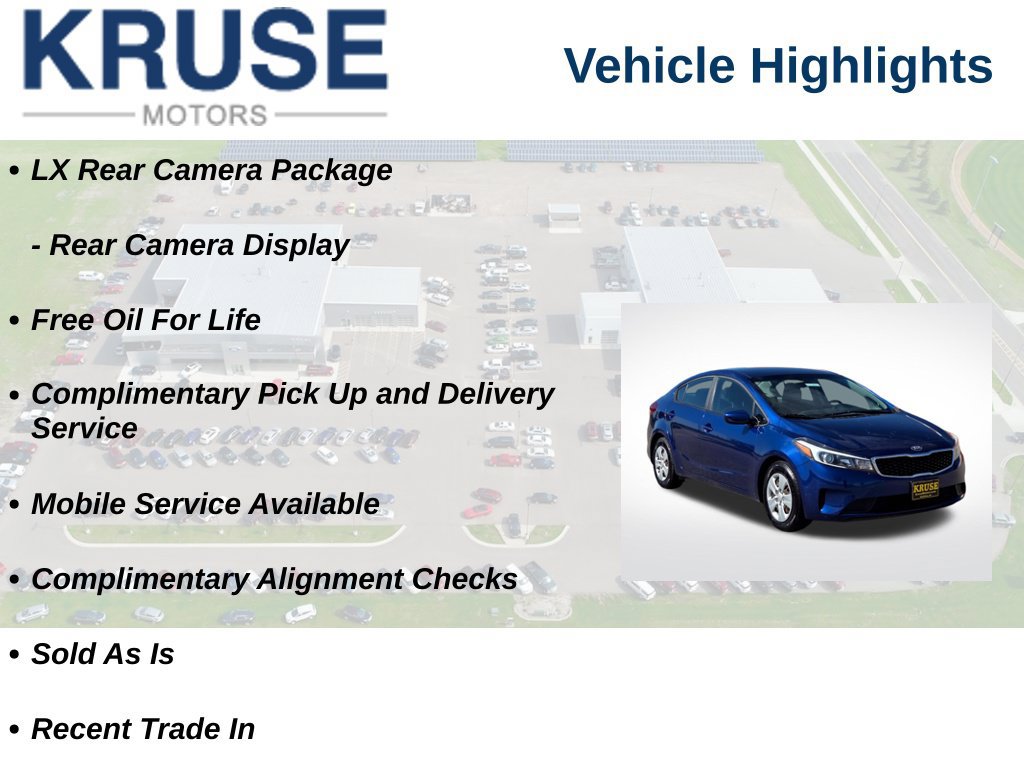 Used 2018 Kia Forte LX w/ LX Rear Camera Package FWD image 10