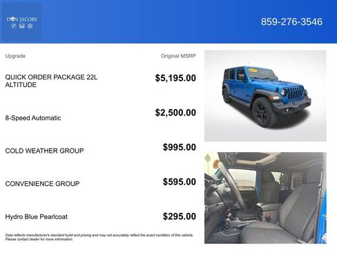 Used 2021 Jeep Wrangler Unlimited Sport AWD/4WD image 5