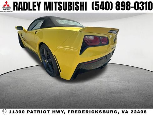 Used 2014 Chevrolet Corvette Stingray Convertible w/ 2LT Preferred Equipment Group RWD image 9