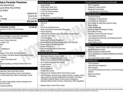 Used 2022 Subaru Forester Premium w/ Popular Package #3 image 43