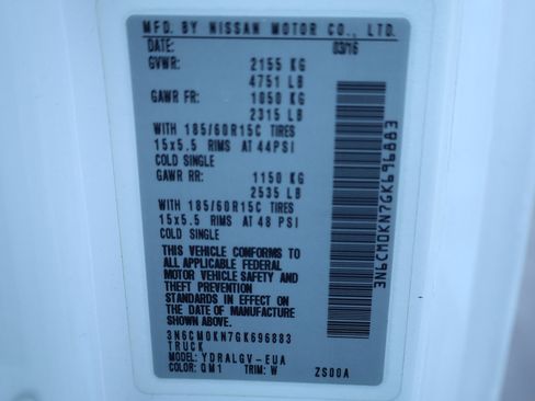 Used 2016 Nissan NV200 SV image 15