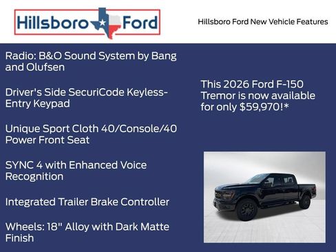 New 2026 Ford F150 Tremor w/ Tow/Haul Package AWD/4WD image 15
