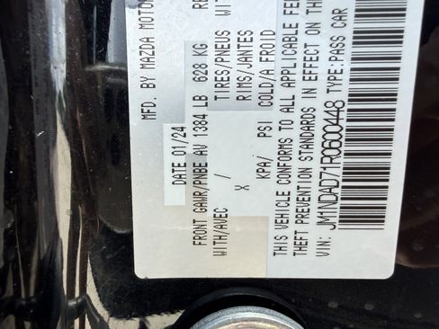 Used 2024 MAZDA MX-5 Miata Grand Touring w/ Appearance Package image 33