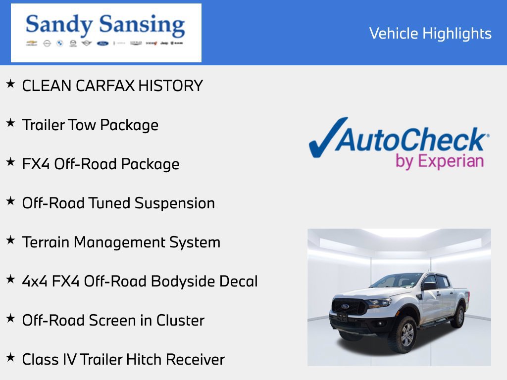 Used 2019 Ford Ranger XL w/ FX4 Off-Road Package AWD/4WD image 9