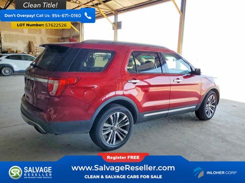 Used 2017 Ford Explorer Platinum AWD/4WD image 4