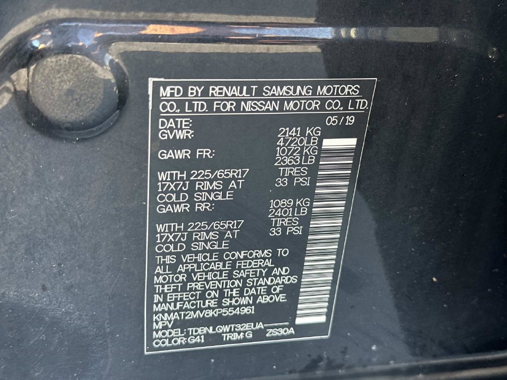Used 2019 Nissan Rogue SV AWD/4WD image 18