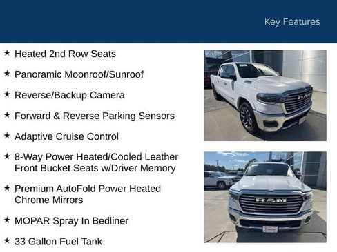 Used 2025 RAM 1500 Laramie AWD/4WD image 37