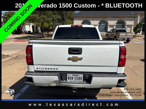 Used 2018 Chevrolet Silverado 1500 Custom w/ Custom Value Package image 3