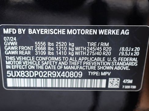 Used 2024 BMW X3 M40i w/ Parking Assistance Package AWD/4WD image 27