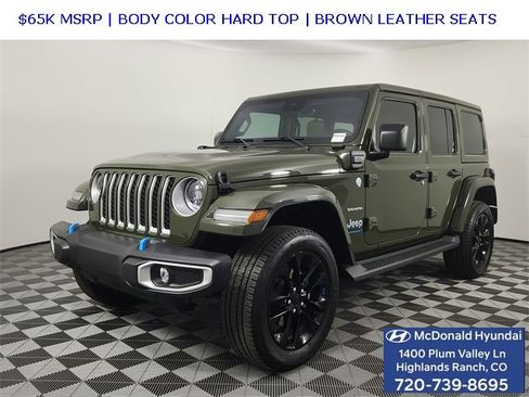 Used 2023 Jeep Wrangler Unlimited Sahara w/ Cold Weather Group image 1