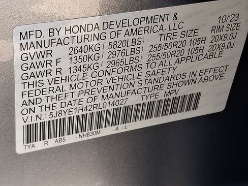 Certified 2024 Acura MDX SH-AWD w/ Technology Package image 29