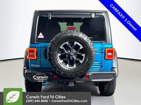 Used 2024 Jeep Wrangler Unlimited Rubicon 4xe w/ Technology Group image 13