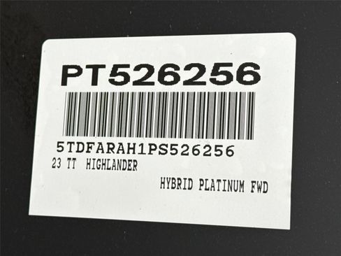 Used 2023 Toyota Highlander Platinum FWD image 49