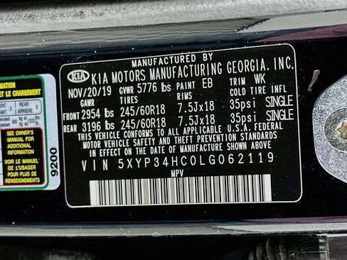 Used 2020 Kia Telluride EX FWD image 36