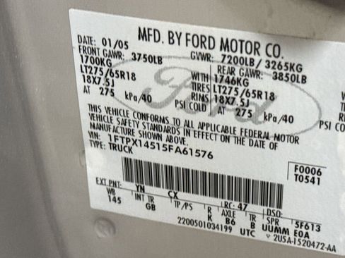 Used 2005 Ford F150 XL image 26