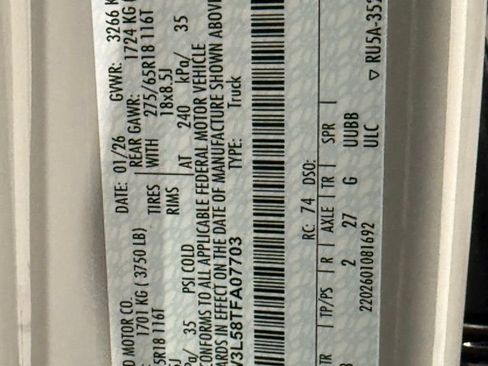 New 2026 Ford F150 XLT w/ XLT Black Appearance Package image 43