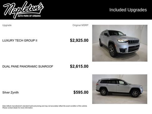 Used 2024 Jeep Grand Cherokee L Limited w/ Luxury Tech Group II image 27