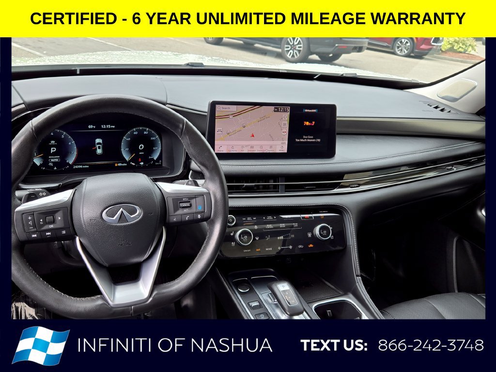 Certified 2024 INFINITI QX60 Luxe w/ Performance Audio Package AWD/4WD image 10