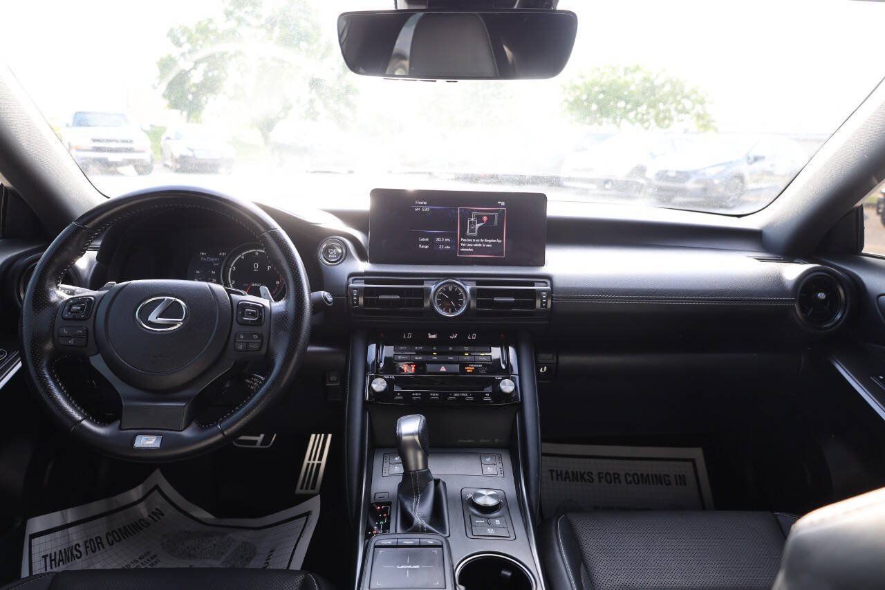 Used 2023 Lexus IS 350 F Sport w/ Memory Package AWD/4WD image 14