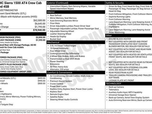 Used 2022 GMC Sierra 1500 AT4 w/ AT4 Premium Package image 29