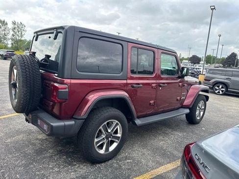 Used 2021 Jeep Wrangler Unlimited Sahara AWD/4WD image 2