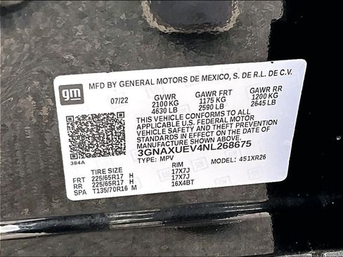 Used 2022 Chevrolet Equinox LT image 34