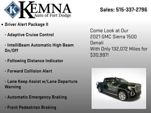 Used 2021 GMC Sierra 1500 Denali w/ Denali Premium Package image 7