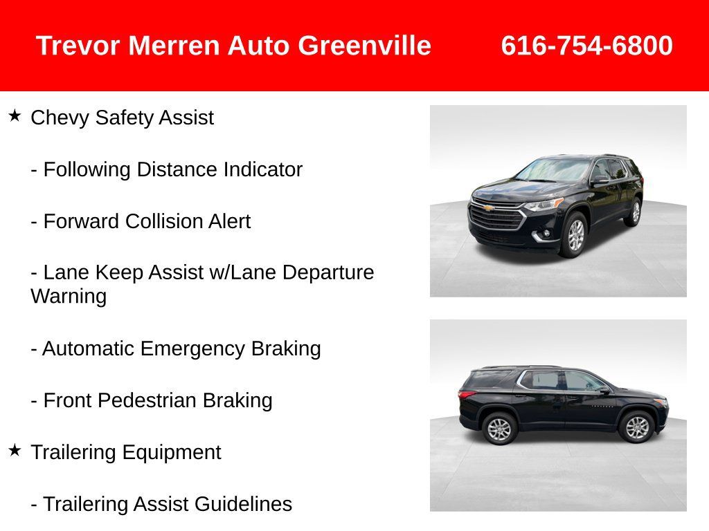 Used 2021 Chevrolet Traverse LT AWD/4WD image 26