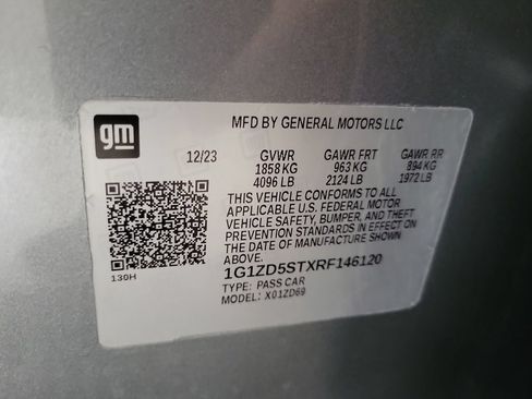 Certified 2024 Chevrolet Malibu LT FWD image 27