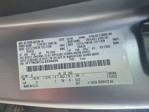 Used 2020 Ford F250 XL w/ STX Appearance Package AWD/4WD image 34